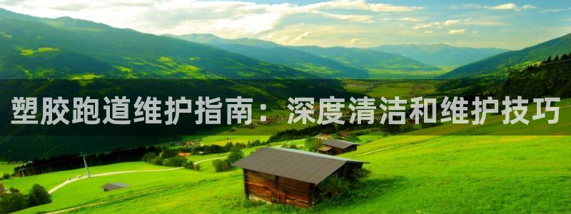 谈球吧官方网站：塑胶跑道维护指南：深度清洁和维护技巧