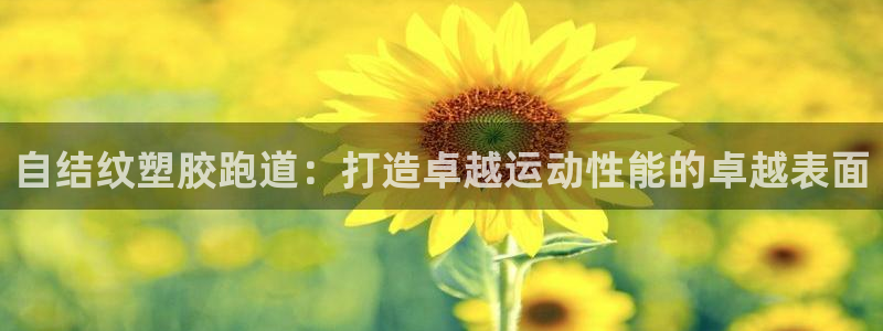 谈球吧网页登陆：自结纹塑胶跑道：打造卓越运动性能的卓越表面
