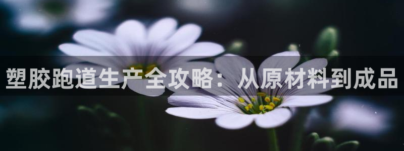 谈球吧体育app下载官网：塑胶跑道生产全攻略：从原材料到成品