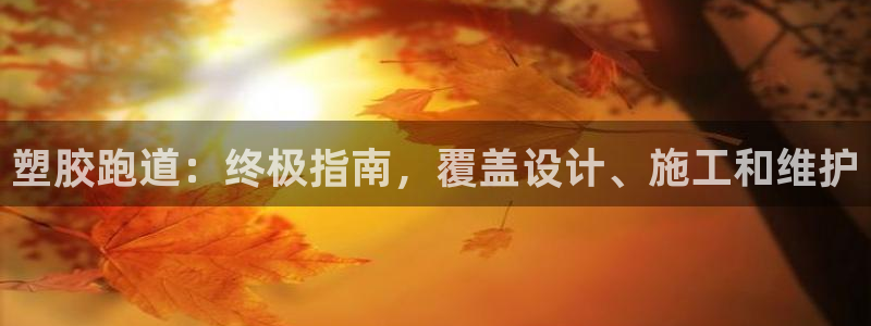谈球吧官网在线入口免费观看：塑胶跑道：终极指南，覆盖