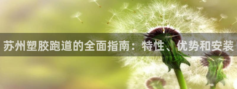 谈球吧平台正规吗可信吗知乎：苏州塑胶跑道的全面指南：特性、优势和安装