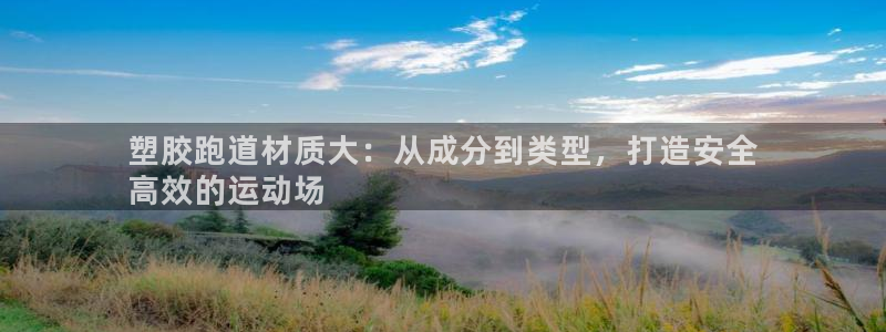 谈球吧能提现不：塑胶跑道材质大：从成分到类型，打造安