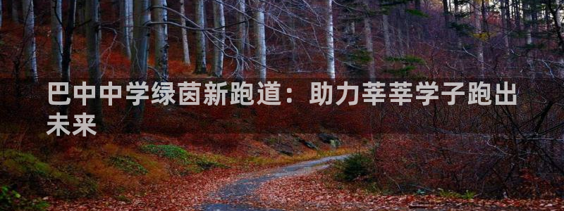 谈球吧app下载ios：巴中中学绿茵新跑道：助力莘莘